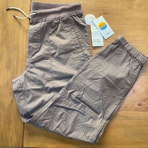 Mens Vuori Ripstop Traveler Joggers in Cocoa XXL